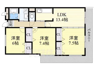 Maison S&T【6階】の間取り