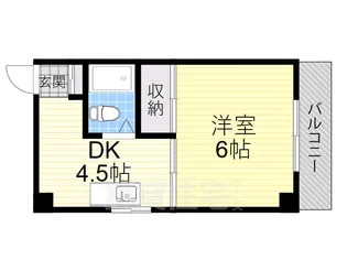 ラパンジール大国3【9階】の間取り