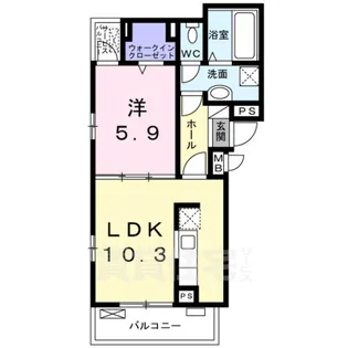 大阪府和泉市池上町【アパート】の間取り