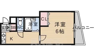 ハイツ本瓦【2階】の間取り