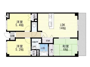 メゾン久保田II【303号室】の間取り