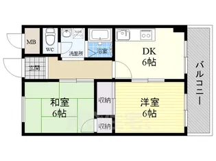メゾンマカカーラ【4階】の間取り