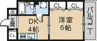 グランディア大物公園【2階】の間取り