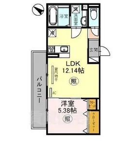 BOWLZ KOBE 兵庫町【2階】の間取り