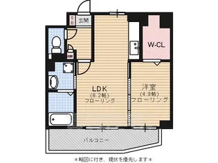セントヴィラ大濠2【4階】の間取り