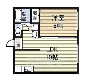 橦木ビル【5階】の間取り