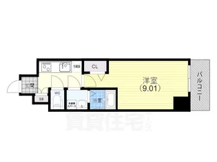 SPコート神戸【7階】の間取り