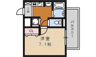 プレサンス覚王山D-Style2【9階】の間取り