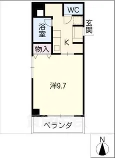 グリーンパーク新瑞【2階】の間取り