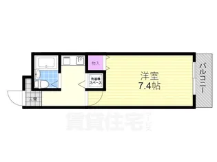 大阪府大阪市淀川区加島3丁目【マンション】の間取り