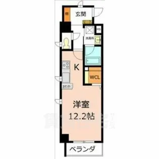 アーバンライフ名駅ウエスト【8階】の間取り