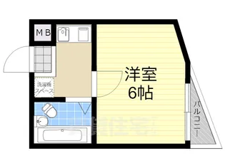 ハイツジョイフル【3階】の間取り