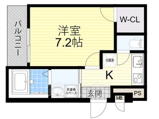 大阪府吹田市寿町2丁目【アパート】の間取り
