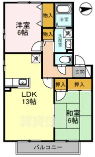 ASAHI 21 CENTURY【2階】の間取り