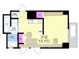 GRAND LATTICE SAYAMACHI【6階】の間取り