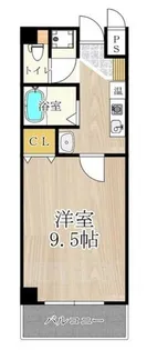 プリヴェ2号館【4階】の間取り