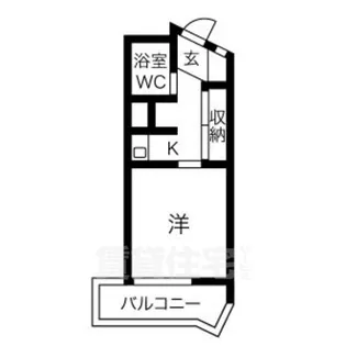 メゾン・ド・チクサ【1階】の間取り