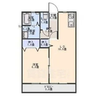 パルティータ【1階】の間取り