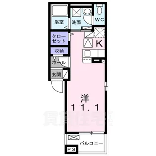 シャルマン・トレーズ【1階】の間取り
