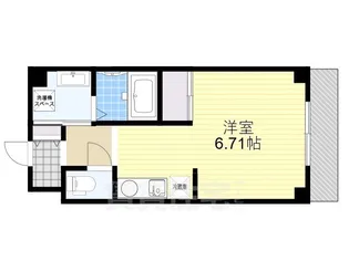 大阪府堺市北区南長尾町5丁【マンション】の間取り