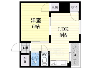 ピアファイブ【8階】の間取り