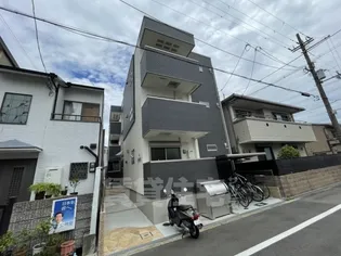 大阪府大阪市東住吉区鷹合1丁目【アパート】の外観