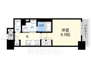 OKBアヴェニール菊井町【11階】の間取り