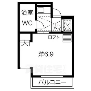 ベルトピア西宮北口I【3階】の間取り