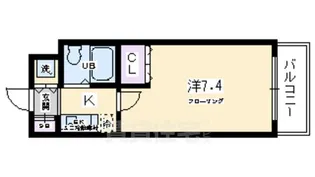 ルミネスプラザ【2階】の間取り