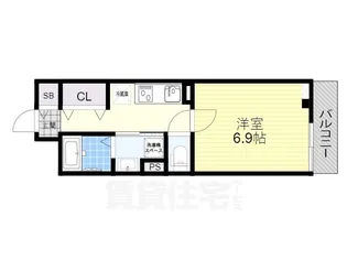 ラー カイラム【2階】の間取り