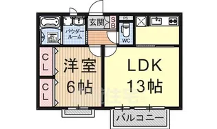 サンライズM【1階】の間取り