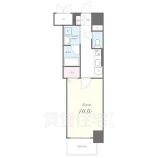 SOU大須(ソウ大須)【7階】の間取り