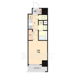 ワールドアイ名古屋城北(旧称:ルネフラッツ黒川)【13階】の間取り