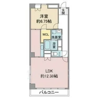 シャルマン高社【4階】の間取り