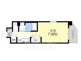 大阪府大阪市住吉区山之内1丁目【マンション】の間取り