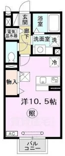 HITOMI DORMITORY【1階】の間取り