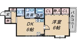 アヴィタシヨン曽根【3階】の間取り
