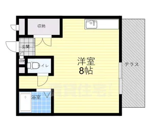 ヴィラ上ケ原【1階】の間取り