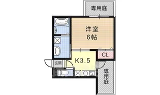 コフレ八反畑【2階】の間取り