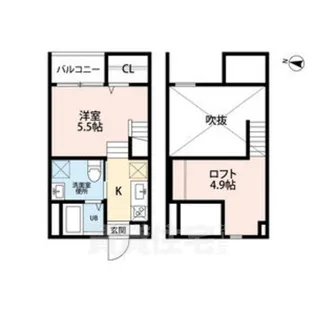 マーリエ名古屋南(マーリエナゴヤミナミ)【1階】の間取り