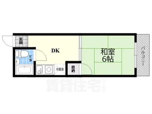 ブルームS-PRO【3階】の間取り
