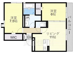 ユートピア【1階】の間取り