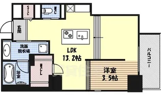 レジデンスT・L新栄【6階】の間取り