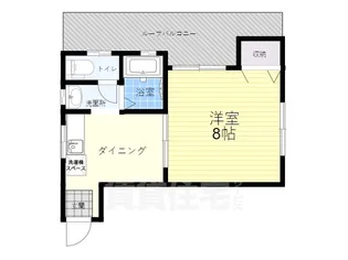 スタンドアップ十三【3階】の間取り