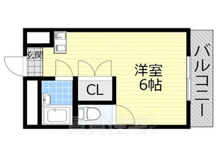 フローレンス司【4階】の間取り