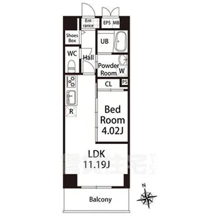 GRANDUKE東桜【5階】の間取り