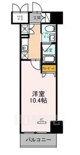 大阪府堺市堺区北花田口町2丁【マンション】の間取り