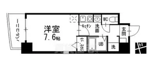クレストステージ内山【4階】の間取り