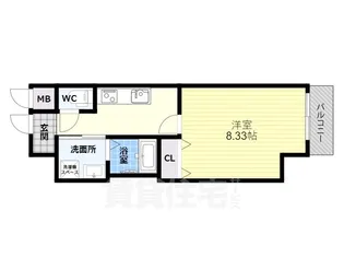 Freedom Residence 藤井寺岡【8階】の間取り