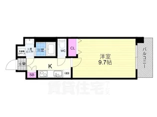 メゾン・コパン【1階】の間取り